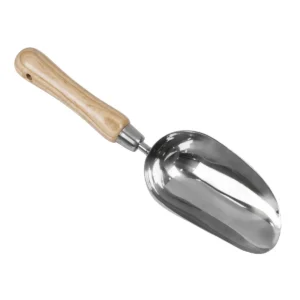 Premier Garden Scoop with Ash Handle & Stainless Steel Head