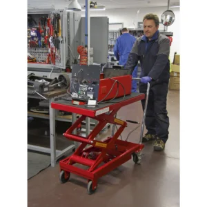 Hydraulic Scissor Lift Platform Table 300kg Capacity