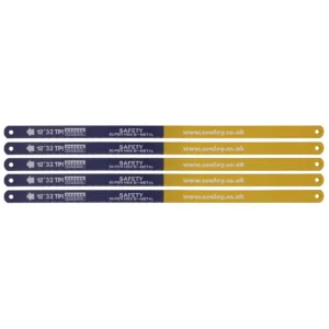 HSS Bi-Metal Hacksaw Blade 32tpi 300mm – Pack of 5