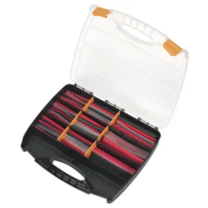Adhesive Lined Heat Shrink Tubing Assortment 100 & 150mm 261pc – Mixed Colours