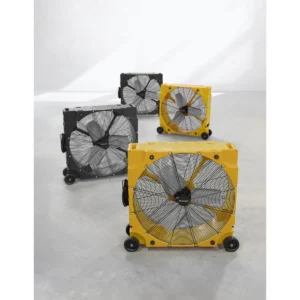 Premier 36″ Industrial High Velocity Rotomould Drum Fan 3-Speed 110V