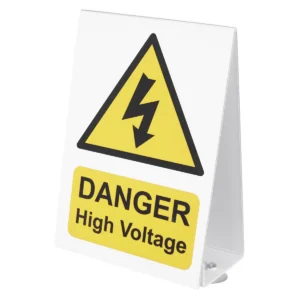 High Voltage Vehicle Warning Sign