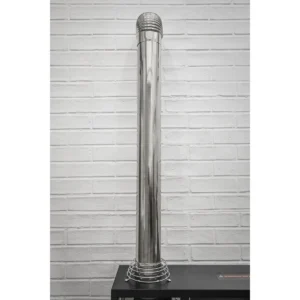 Stainless Steel Exhaust/Flue End Pipe for IR13/IR16 100mm 900mm