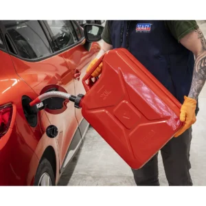 Flexi Pouring Spout for Screw Cap Jerry Cans – Red