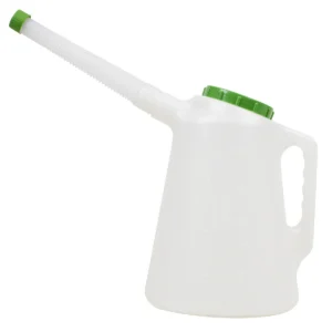 Oil Container with Green Lid & Flexible Spout 3L