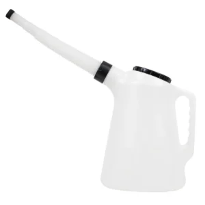 Oil Container with Flexible Spout 5L – Black Lid