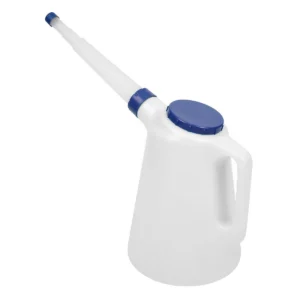 Oil Container with Flexible Spout 5L – Blue Lid
