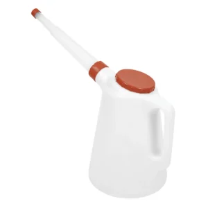 Oil Container with Flexible Spout 5L – Red Lid