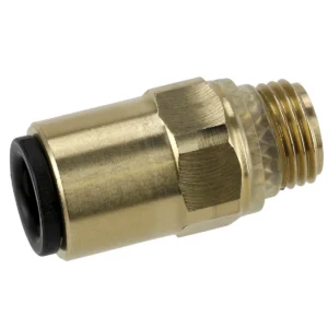 John Guest® Brass SuperThread Straight Adaptor 6mm x 1/8″BSP – Pack of 2