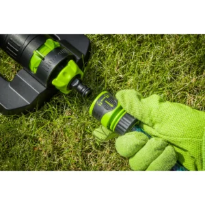 Oscillating Water Sprinkler with 18 Nozzles
