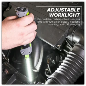 Rechargeable Slim Folding Inspection Light 4W & 1W SMD LED