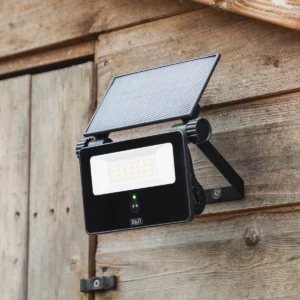 Extra-Slim Solar Floodlight with Wall Bracket 20W SMD LED