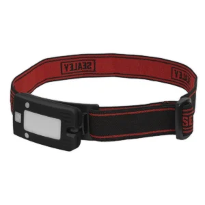 Rechargeable Head Torch with Auto-Sensor 2W COB LED – Black