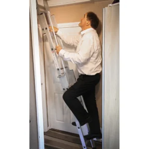 3-Section Loft Ladder – EN 14975