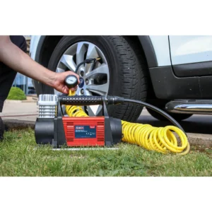 Heavy-Duty Tyre Inflator/Mini Air Compressor 12V