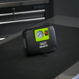 Tyre Inflator with Worklight 12V
