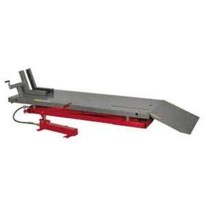 Heavy-Duty Air/Hydraulic Motorcycle Lift 680kg Capacity