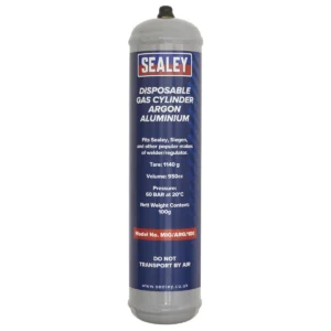 Disposable Argon Gas Cylinder 100g