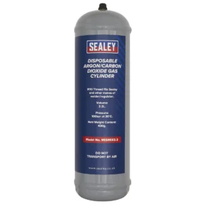 Disposable Argon/Carbon Dioxide Gas Cylinder 430g, 2.2L – Pack of 4