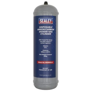 Disposable Argon/Carbon Dioxide Gas Cylinder 430g
