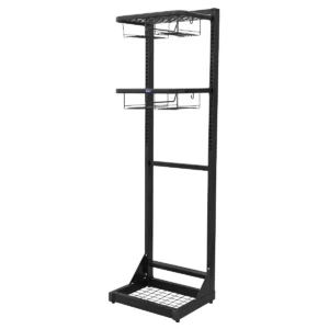 Freestanding Motorcycle Helmet & Gear Storage