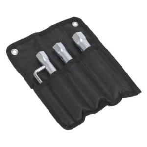 Long Reach Double End Spark Plug Box Spanner Set 3pc