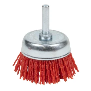 Nylon Filament Cup Brush 50mm with 6mm Shaft