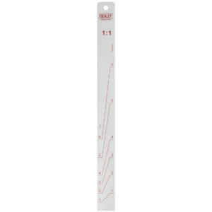 Aluminium Paint Measuring Stick 1:1/3:1
