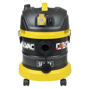 BuilderVac® Wet & Dry Vacuum Cleaner 15L Stainless Steel Drum M Class Filtration 110V