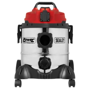 20L Industrial Vacuum Cleaner Wet & Dry with Stainless Drum & Auto Start 1400W/230V