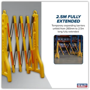 Plastic Folding Barrier 2500mm