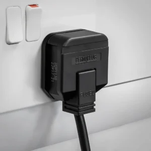 13A Heavy-Duty Rewirable Plug – Black