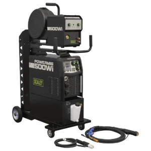 500A Professional Gas/Gasless MIG/TIG/MMA Inverter Welder with Portable Wire Feeder & Water Cooler 400V 3ph