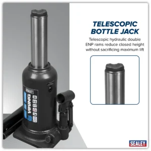 Viking Telescopic Bottle Jack 5 Tonne