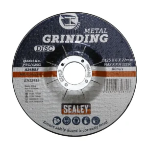 125 x 6mm Grinding Disc 22mm Bore
