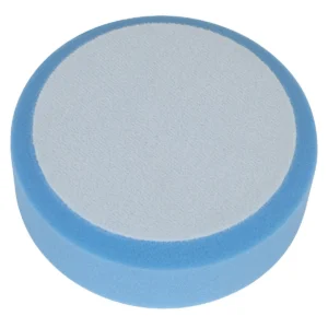 Hook-and-Loop Buffing & Polishing Foam Head 150 x 50mm – Blue/Medium