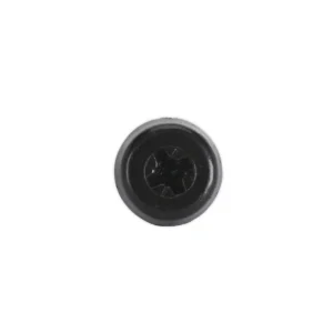 Numberplate Screw with Plastic Enclosed Head 4.8 x 24mm, Black – Pack of 50