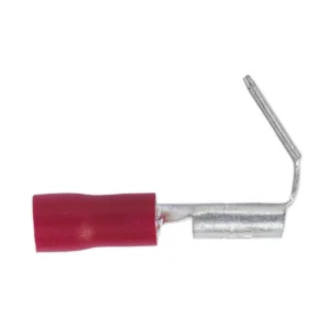 Piggy-Back Terminal 6.3mm, Red – Pack of 100