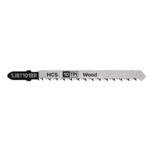 Jigsaw Blade for Hard Wood Downward Cut 100mm 10tpi – Pack of 5