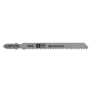 Jigsaw Blade for Aluminium 100mm 8tpi – Pack of 5