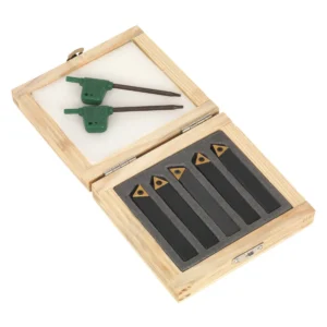 Indexable Lathe Turning Tool Set 10mm 5pc