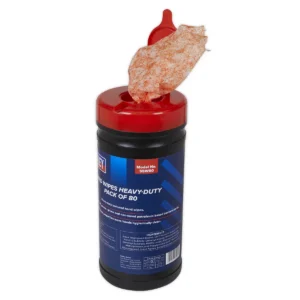 Heavy-Duty Hand Wipes – Pack of 80