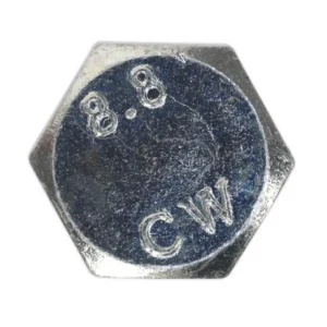 8.8 Zinc Plated HT Setscrew M6 x 75mm, DIN 933 – Pack of 50