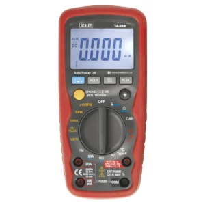15-Function Digital Automotive Multimeter with Inductive Coupler/Infrared Temperature Probe