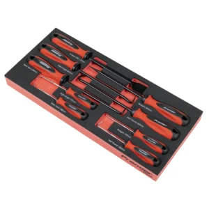 Premier Scraper & Hook Set with Tool Tray 9pc