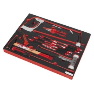 Premier Platinum Hacksaw, Hammers & Punch Kit with Tool Tray 13pc