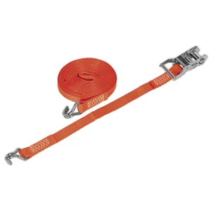 Ratchet Strap Polyester Webbing 25mm x 6m 1500kg Breaking Strength