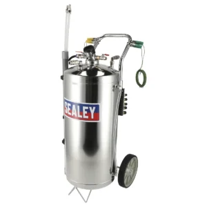 Air Operated Stainless Steel Fuel Drainer 40L