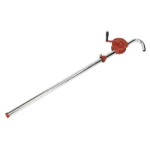 Mobile Dispensing Tank with Oil Rotary Pump 55L – Red