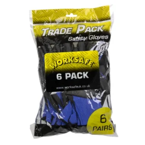 Worksafe® Lightweight Precision Grip Gloves, Large – Pack of 6 Pairs